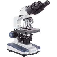 Microscope composé binoculaire LED AmScope 40X-2000X avec tête Siedentopf et caméra USB 2.0 C-mount 5MP