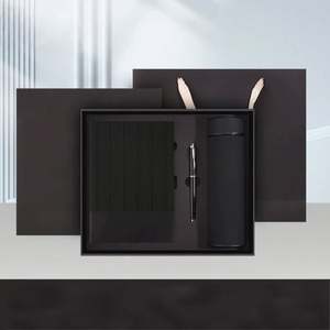 Elegant Custom Logo Silk Screen Printed Personalized Corporate Gift <b>Set</b> Business <b>Notebook</b> Stainless Steel Thermos Mug Gift Gift - Product Image 4