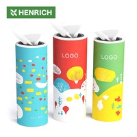 Recharges de rouleaux de mouchoirs pour voiture, fabrication chinoise, professionnelles et uniques, pour tubes de rangement souples cylindriques, support Tempo avec lotion