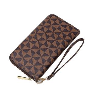 Hot Sale Females Luxury Clutch Purses <b>Wallets</b> Long Zipper Card Holder Cell Phone <b>Leather</b> Ladies <b>Wallet</b> with Wristlet <b>for</b> <b>Women</b> - Product Image 4