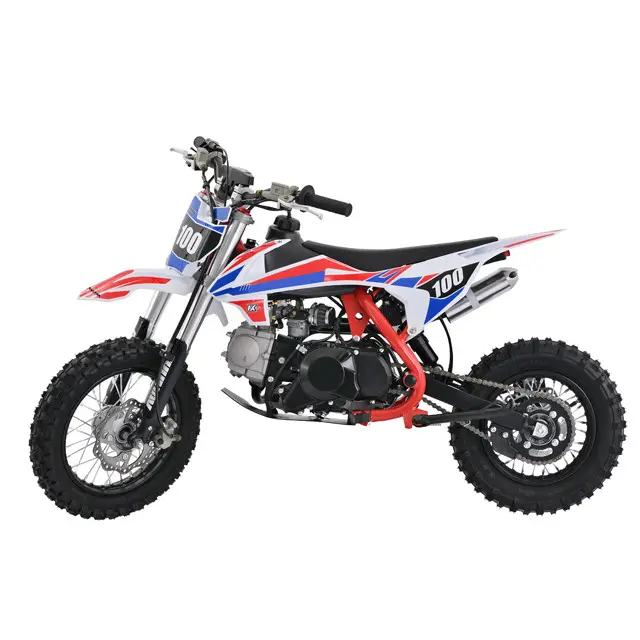 Rendimiento 110cc Dirt Bike 110cc Arranque eléctrico Motor de motocicleta Pit Bike 4 tiempos Mini Moto