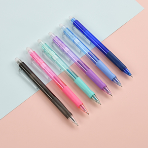 Custom Black Core 0.5mm <strong>Erasable</strong> Gel <strong>Pen</strong> with LOGO Crystal Blue Plastic Material Easy Friction for Hot Personalized Ink <strong>Pens</strong> - Product Image 1