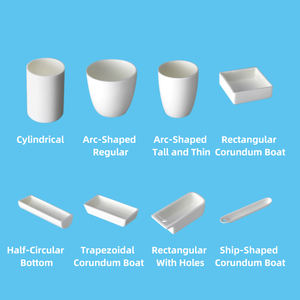 Maßgefertigter 99,7% Aluminiumoxid-Keramiktiegel für Halbleiter-Dünnschicht-Ablagerungsgeräte - Product Image 6