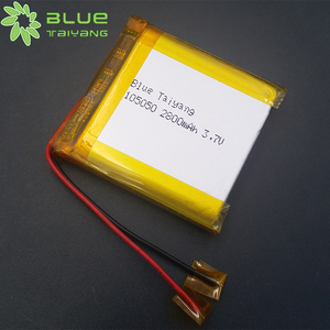 Batería de Polímero de Litio Taiyang Azul 105050 3.7v 2700mah Li Po 10.36wh Recargable 3.7v <span class=keywords><strong>2800mah</strong></span> Li-Ion - Product Image 1