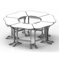 Tables et chaises, mobilier scolaire et bureaux et chaises collaboratifs pour salles de classe