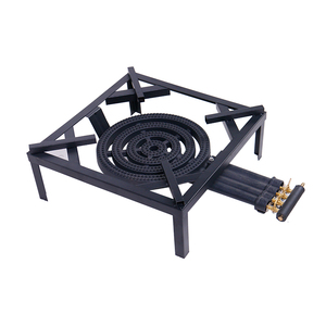 Réchaud à gaz portable haute pression commercial Jumbo <span class=keywords><strong>en</strong></span> <span class=keywords><strong>fonte</strong></span> robuste à brûleur unique pour <span class=keywords><strong>cuisine</strong></span> indienne et usage extérieur - Product Image 3
