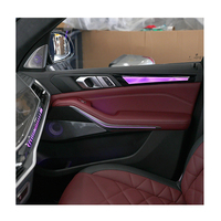 Éclairage d'ambiance LED moderne avec haut-parleur intégré, compatible avec les accessoires de lampe modifiés pour BMW X5 G05 & G18