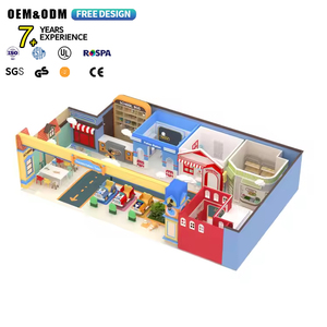 Equipo de Juegos Interior para Niños con Certificación BSCI, Aldea de Juegos Interactiva para Niños con Integración de Aprendizaje STEM para Aeropuertos - Product Image 2