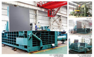 Y81 macchina della pressa pressa per lattina di alluminio piazza Idraulica pressa per balle rottami metallici - Product Image 2