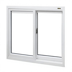 Ventana Corredera de Aluminio Blanca de Alta Eficiencia Energética, Personalizada, con Gran Vista, Doble Acristalamiento, para Cocina, con Reducción de Ruido y Protección Contra Incendios - Product Image 2