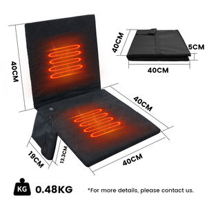 Bantalan kursi dewasa portabel luar ruangan, bantalan kursi lembut tiga roda gigi kontrol untuk berbagai kursi - Product Image 6