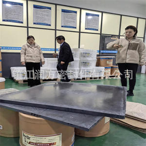 二硫化モリブデン充填PTFEプレート黒炭素繊維グラファイト供給 - Product Image 4