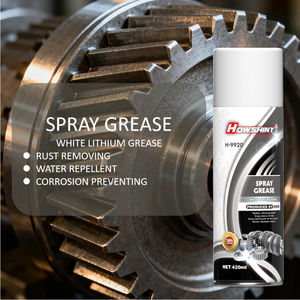 Howshiny 420ml <span class=keywords><strong>Aerosol</strong></span> <span class=keywords><strong>Blanco</strong></span> Litio Grasa Antioxidante Lubricante Óxido Corrosión Preventor Cuidado del automóvil Modelo 2017 - Product Image 2