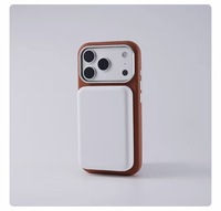 Étui de téléphone en cuir magnétique avec béquille rotative à 360°, fin, antichoc, compatible avec la charge sans fil, design luxueux