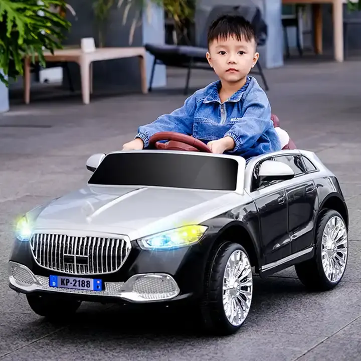 للركوب على عجلة السيارة الكهربائية الأعلى مبيعًا جودة عالية للأطفال الكبار الصغار 12 فولت أطفال Led بلاستيك