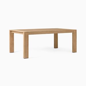 Ensemble de salle à manger d'extérieur en bois massif moderne pour patio, hôtel et jardin - Product Image 2