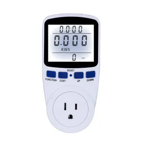 CHENF-Medidor de energía con pantalla Lcd Digital para uso doméstico, medidor de potencia, vatímetro, enchufe estadounidense, tipo Ac 120v, 60hz