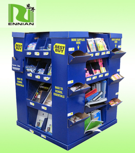 Xe Hình Dạng 4 Tầng Tông Tầng Nut/Kẹo/Sô Cô La Hiển Thị Đứng, 1/4 Pallet Hiển Thị - Product Image 3