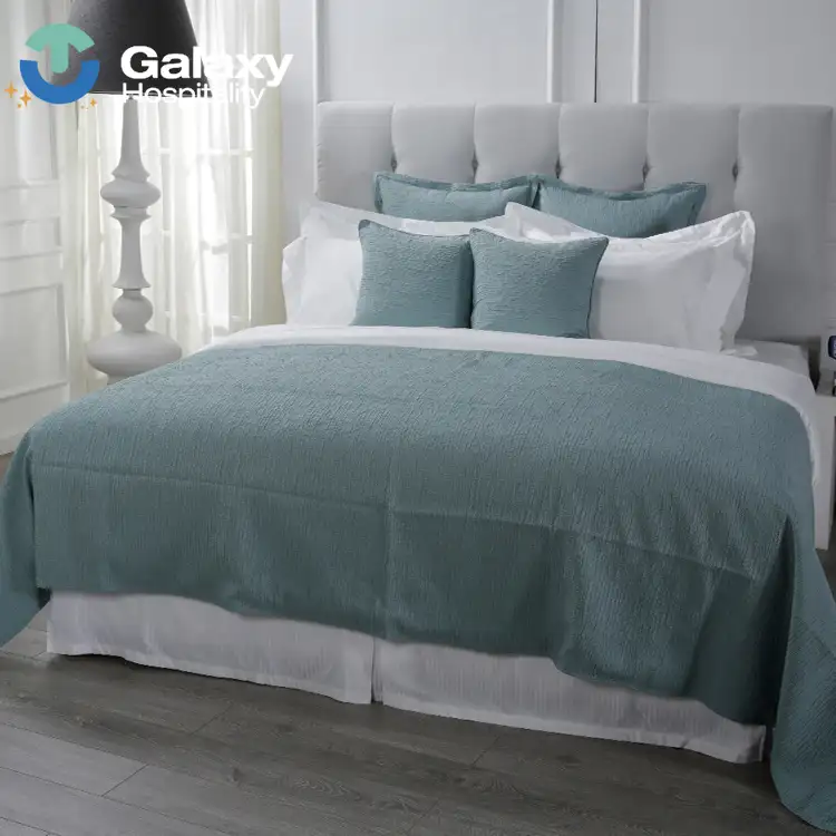 Eliya conjunto de cama moderno, camas de linho feitas à fábrica, 100% algodão, capa de edredão com microfibra