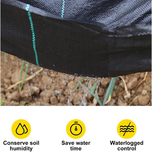 Nhiệm vụ nặng nề Vườn cỏ dại vải PP cỏ dại kiểm soát vải che phủ mặt đất cỏ dại chặn cỏ dại Mat cỏ dại hàng rào cảnh quan vải - Product Image 2