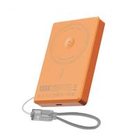 3-en-1 10000mAh Banco de energía de aleación de aluminio de alta capacidad Vidrio templado Salida inalámbrica de 20W Función magnética Estación de energía rápida