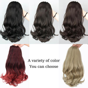 <span class=keywords><strong>Queue</strong></span> <span class=keywords><strong>de</strong></span> <span class=keywords><strong>cheval</strong></span> synthétique en fibre <span class=keywords><strong>haute</strong></span> température, courte, ondulée, avec cordon <span class=keywords><strong>de</strong></span> serrage, stable, durable, sans danger pour la peau, vente en gros - Product Image 4