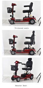 Vélo électrique à quatre roues pour la mobilité <span class=keywords><strong>des</strong></span> passagers Vélo électrique à 4 roues pour la <span class=keywords><strong>visite</strong></span> touristique Vélo avec frein électromagnétique à basse vitesse Fauteuil roulant - Product Image 6