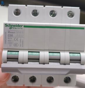OSMC32N4C50ตัดวงจรขนาดเล็ก4ขั้ว C โค้ง50A อากาศราง DIN MOUNT อุปกรณ์ความปลอดภัยไฟฟ้า - Product Image 1