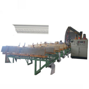 ماكينة صنع قوالب كورنيش الفوم الزخرفي من البولي يوريثان الأوتوماتيكي من البولي يوريثين بو ، ماكينة تقليد الخشب الصلب من البولي يوريثين ، - Product Image 1