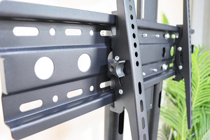 Modern Furniture Movable LCD Mobile <strong>TV</strong> <strong>Stand</strong> Designs <strong>Mount</strong> Mobile Metal <strong>TV</strong> Trolley With Wheels - Product Image 5