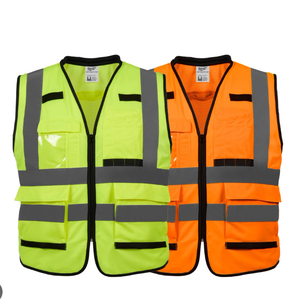 Gilet de sécurité réfléchissant en polyester, classe 1 ANSI, imperméable, vêtements de travail de protection, vente en gros à prix avantageux - Product Image 3