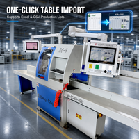 Sierra de Corte Transversal Súper Automática con Precisión de 0.3mm e Importación de Datos Excel para Máquina de Carpintería de Marcos de Muebles