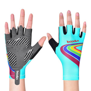 Guantes de Ciclismo BaoDun para Niños, Medios Dedos, con Almohadilla de Silicona en la Palma, para Deportes al Aire Libre - Product Image 4
