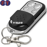 Control Remoto Universal de Alta Calidad de 433.92MHz con Función de Clonación de Código, Cuatro Botones para Bloquear, Desbloquear, Abrir y Detener Puertas Enrollables