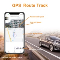 GPS 4K Coche DVR Black Box Coche WiFi Dash Cam 4K Amplio ángulo de visión Cámara GPS Black Box