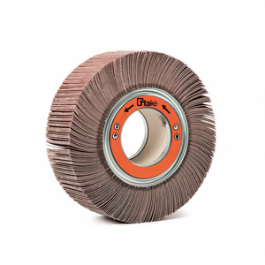 Ttake Abrasive Cloth Flap <b>Wheel</b> 165x30x54 Mm With Hole For Metal <b>Grinding</b> - Product Image 2