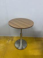 Table de restaurant moderne en acier inoxydable pour café, salon de thé, pâtisserie, bar à boissons froides - Utilisation extérieure, écologique, durable
