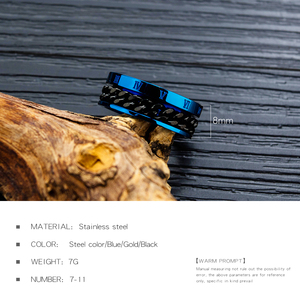 Nhà Máy Bán Buôn Giá Thiết Kế Độc Đáo Chất Lượng Cao Người Đàn Ông Phong Cách Western Wedding Sets Nhẫn - Product Image 3