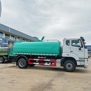 Mejor Precio HOWO Camión Cisterna de Agua Diésel de 14 Toneladas 4X2 14000 Litros Camión Cisterna con Aspersor - Product Image 2