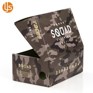 De lujo de reciclado de caja plegable de embalaje logotipo personalizado corrugado caja de zapatos con asa de cuerda - Product Image 3