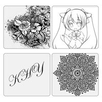 Khy-encre d'archive noire imperméable à l'eau, pointe à plusieurs pointes fines, Micro-stylo Permanent Fineliner encre Micro ligne marqueur ensemble de stylos 12 tailles
