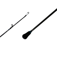 SJR050 Meilleure vente en gros 2.01m 200g action toray carbone blanc pas lent jigging coulée canne à pêche