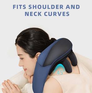 Inalámbrico 3D recargable de alta calidad 4d <span class=keywords><strong>comfier</strong></span> <span class=keywords><strong>shiatsu</strong></span> <span class=keywords><strong>masajeador</strong></span> eléctrico de espalda y cuello y hombros con calor para aliviar el dolor - Product Image 3