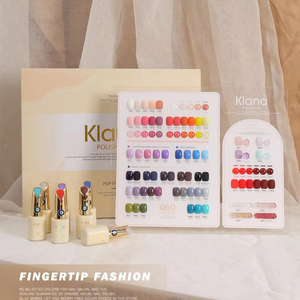 Оптовый набор УФ-гель-лаков на водной основе, 60 цветов, 15 мл, снимаемый, нетоксичный, веганский, экологичный, легкое нанесение, опция частной торговой марки - Product Image 2