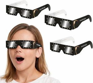 <span class=keywords><strong>Lunettes</strong></span> d'<span class=keywords><strong>éclipse</strong></span> <span class=keywords><strong>solaire</strong></span> en papier en gros, testées ISO 12312-2 et certifiées CE, recommandées par l'AAS, logo personnalisé, Eclipse Europe 2026 - Product Image 6