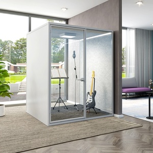 Cabina Telefónica Móvil, Cabina de Oficina Insonorizada, Cabina Acústica Prefabricada para Jardín - Product Image 2