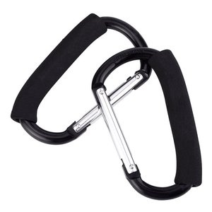 2 חבילת כבד כבד אלומיניום מסגסוגת קניות במכולת tote ידית מחזיק - Product Image 1