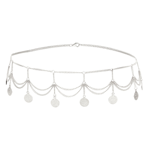 <span class=keywords><strong>Catena</strong></span> Multistrato da Vita con Monete e Nappe, Gioielli per il Corpo da Donna, <span class=keywords><strong>Catena</strong></span> per Bikini da Spiaggia - Product Image 4