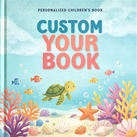 Impresión de Libros de Imágenes Personalizados para Bebés y Niños |   Libro de Cuentos Educativos de Ficción para el Aprendizaje Temprano de Niños Pequeños