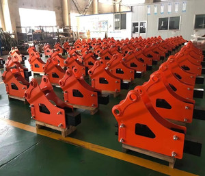 Breker Hamer Hydraulische Bevestiging Top Box Stilte Kant Driehoek Graafmachine Backhoe Loader Fabriek Oem Voor 2.5-4.5 Ton - Product Image 2